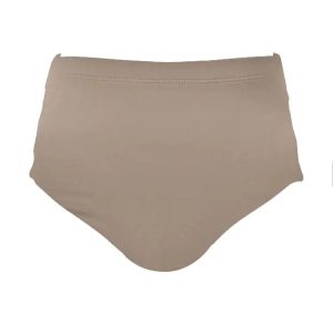 Maka-Hou Women High Waist Bikini Panties-BEIGE (Japanese Brand)