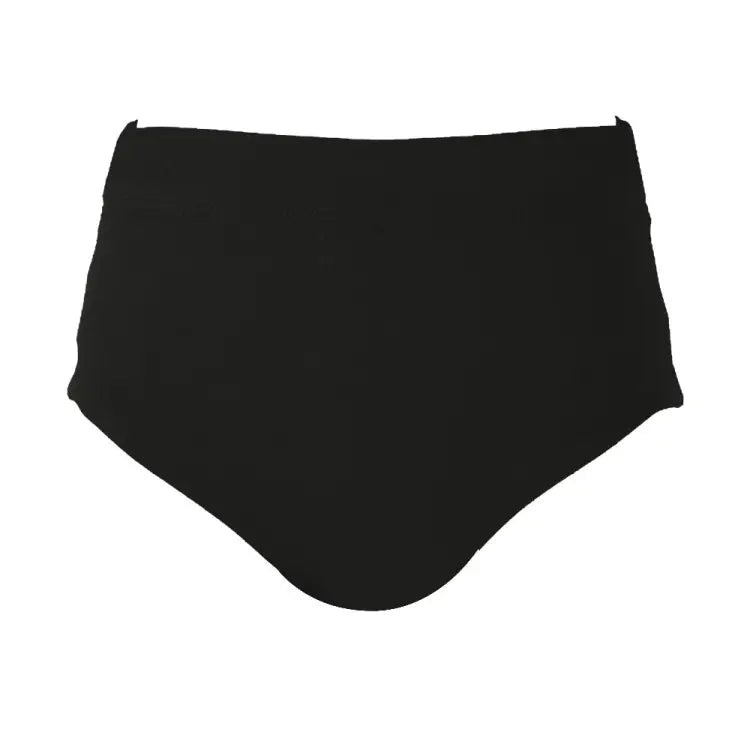 Maka-hou Women High Waist Bikini Panties-black (japanese Brand)