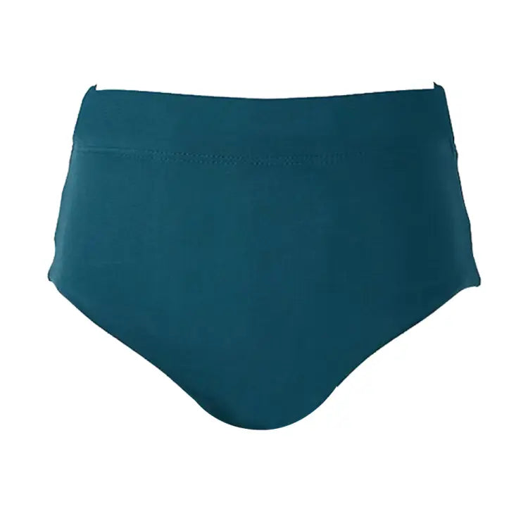 Maka-hou Women High Waist Bikini Panties-green (japanese Brand)