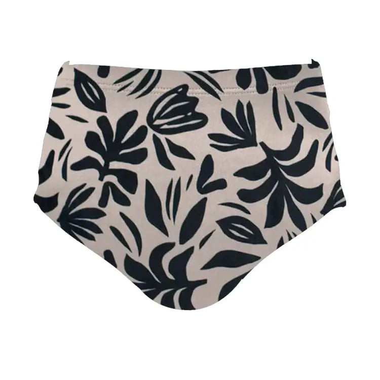 Maka-hou Women High Waist Bikini Panties-paint (japanese Brand)