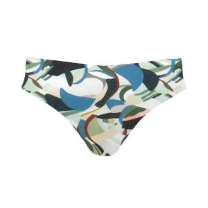 Maka-Hou Women Mid-Rise Bikini Bottom-MULTI (Japanese Brand)