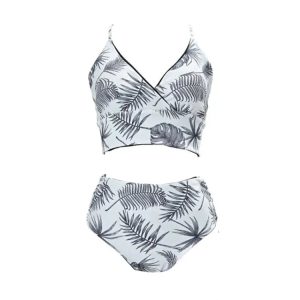 Maka-hou Women Reversible Bikini-mix Leaf (japanese Brand)