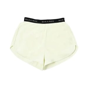 Maka-hou Women Sports Shorts-vanilla (japanese Brand)