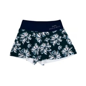 Maka-hou Women Summer Shorts-clam Flower (japanese Brand)
