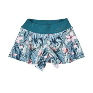 Maka-hou Women Summer Shorts-green Leaf (japanese Brand)