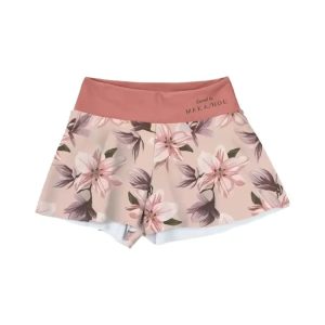 Maka-hou Women Summer Shorts-lily Bloom (japanese Brand)