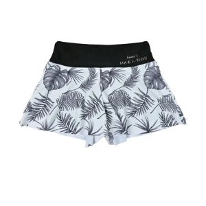 Maka-hou Women Summer Shorts-mix Leaf (japanese Brand)