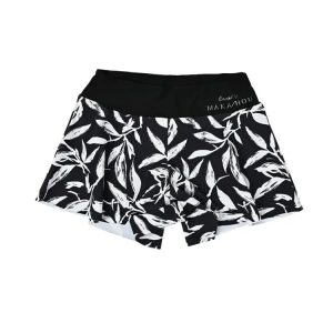 Maka-hou Women Summer Shorts-mono Leaf (japanese Brand)