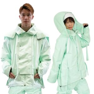 Marqleen Coach Jacket-LTGR (Japanese Brand) [unisex]