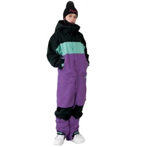 Napping Women J-2 Axa one Piece Snowsuit-purple