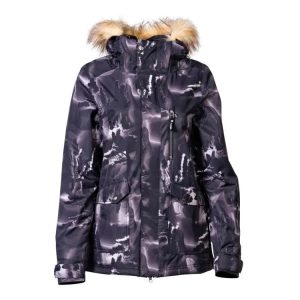 Nikita Women Hawthorne Print Snow Jacket-blackout