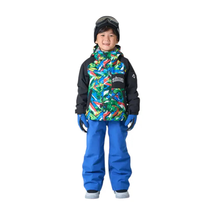 Nima Kids Geo Snow Suits-MULTI (Japanese Brand) - Image 4