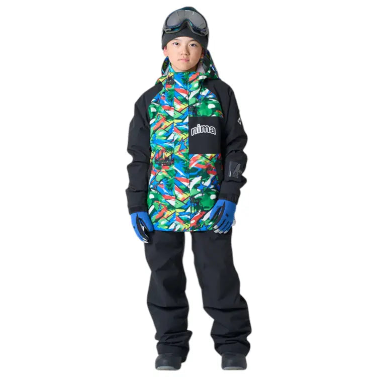 Nima Kids Geo Snow Suits-MULTI (Japanese Brand) - Image 2