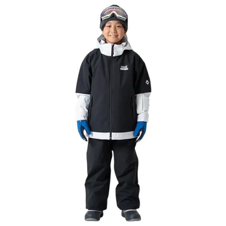 Nima Kids Snow Suits-BLACK (Japanese Brand) - Image 2