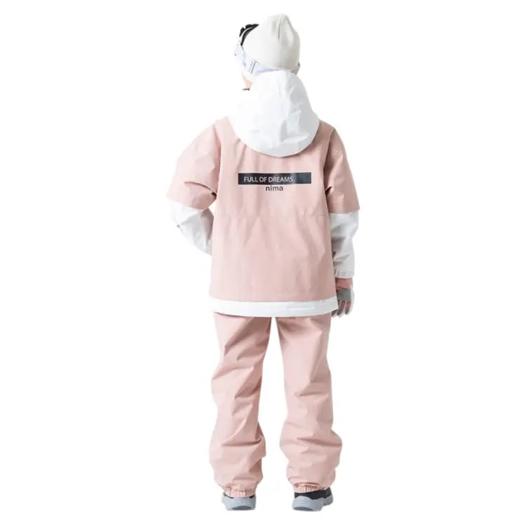 Nima Kids Snow Suits-pink (japanese Brand) - Image 4