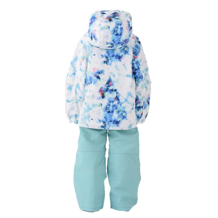 Nima Kids Snow Suits-white Flower (japanese Brand) - Image 6