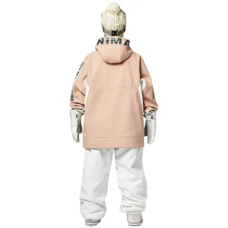 Nima Unisex Bonded Hoody-pink (japanese Brand) - Image 4