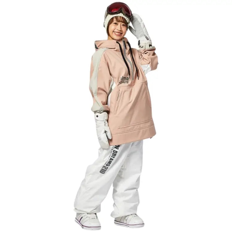Nima Unisex Bonded Hoody-pink (japanese Brand) - Image 2
