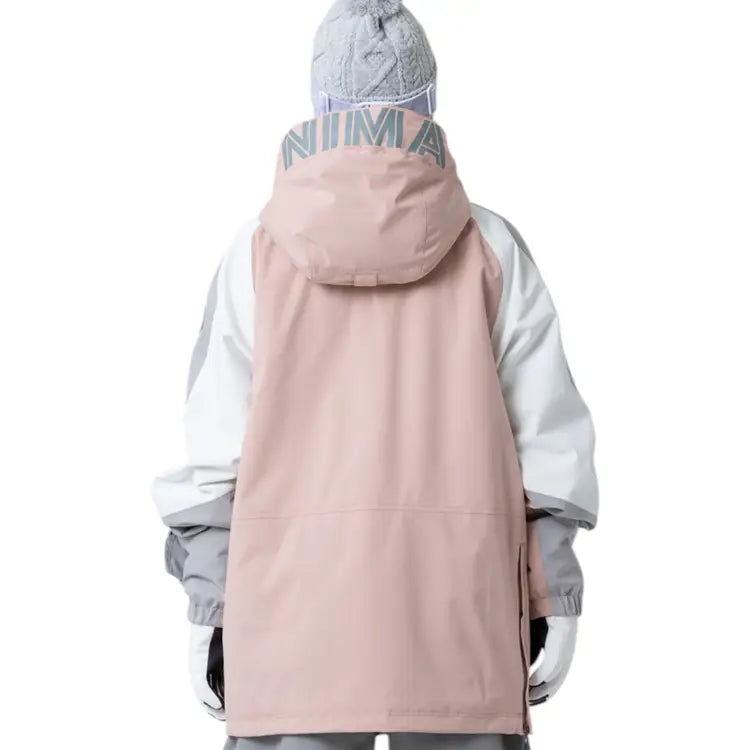 Nima Unisex Pullover Snow Jacket-PINK (Japanese Brand) - Image 3