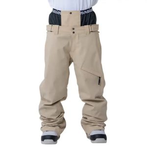 Nima Unisex Regular Snow Pants-BEIGE (Japanese Brand)
