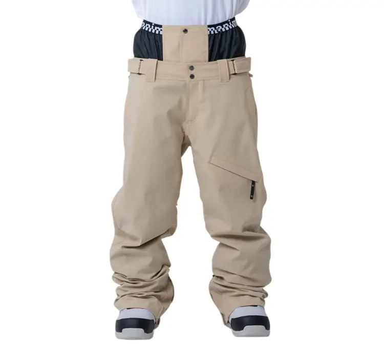 Nima Unisex Regular Snow Pants-BEIGE (Japanese Brand)