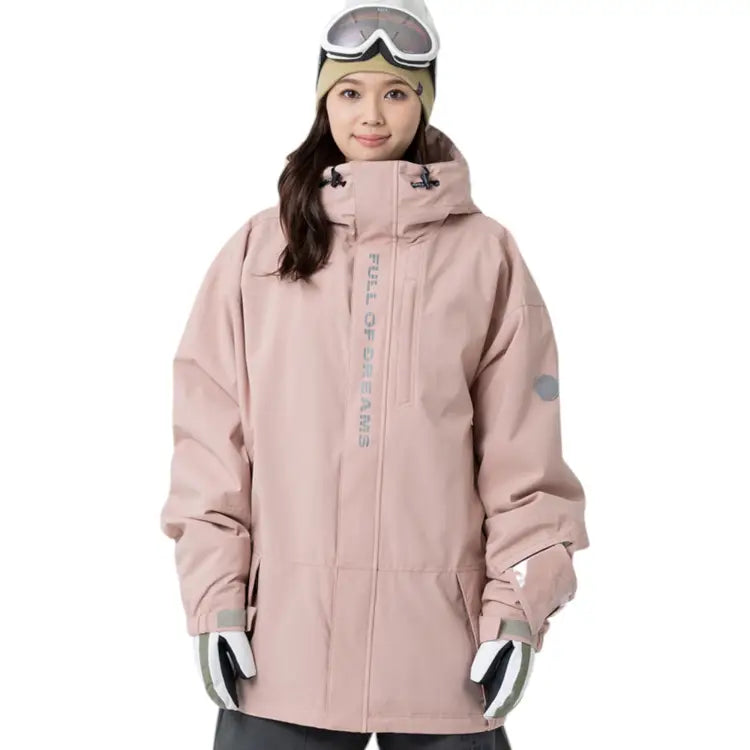 Nima Unisex Smarty Snow Jacket-PINK (Japanese Brand) - Image 2