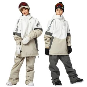 Nima Unisex Snow Anorak-beige (japanese Brand)