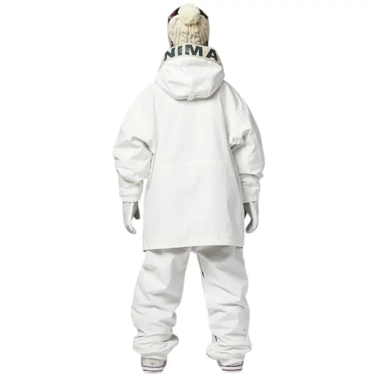 Nima Unisex Snow Jacket-WHITE (Japanese Brand) - Image 3