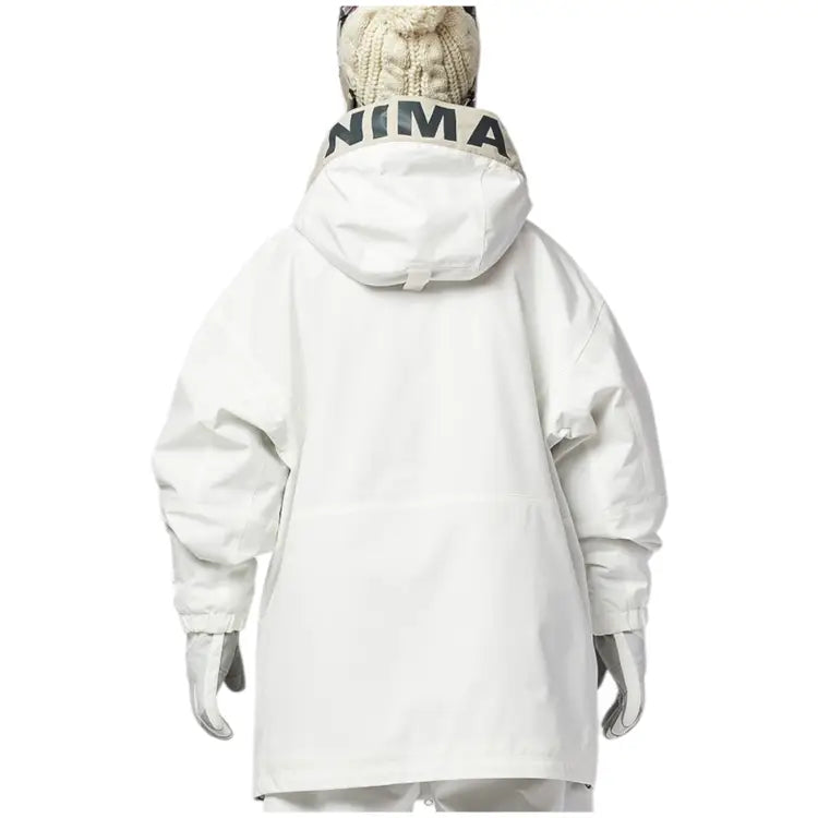 Nima Unisex Snow Jacket-WHITE (Japanese Brand) - Image 5