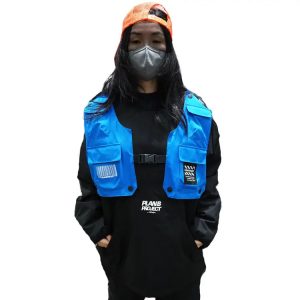 Planb Project Piste Snow Jacket (japanese Brand) Black [unisex]