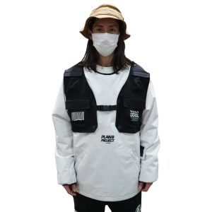 Planb Project Piste Snow Jacket (japanese Brand) White [unisex]