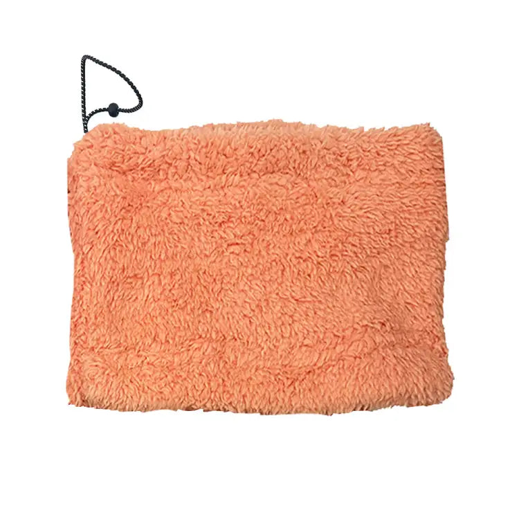The Pea Kids Fur Neck Warmer-orange - Image 2