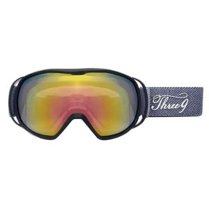 Three9 Mirror Snow Goggle-black [japanese Brand]
