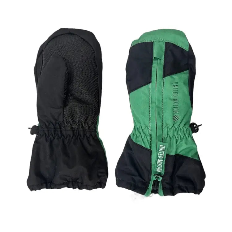 United Motion Toddler Mitten Snow Glove-green